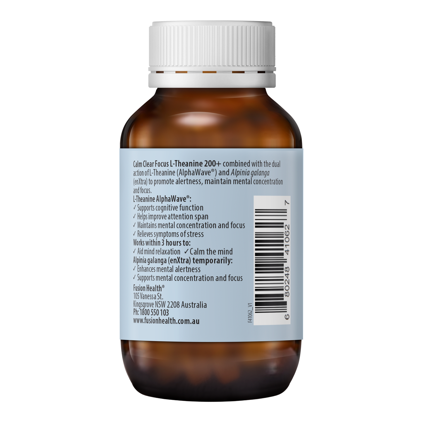Calm Clear Focus L-Theanine 200+ (30 Tablets)