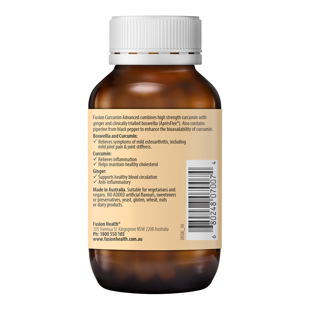 Curcumin Advanced – Fusion Health AU