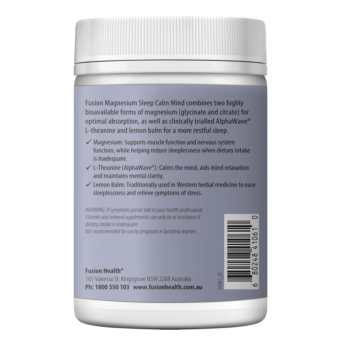 Magnesium Sleep Calm Mind