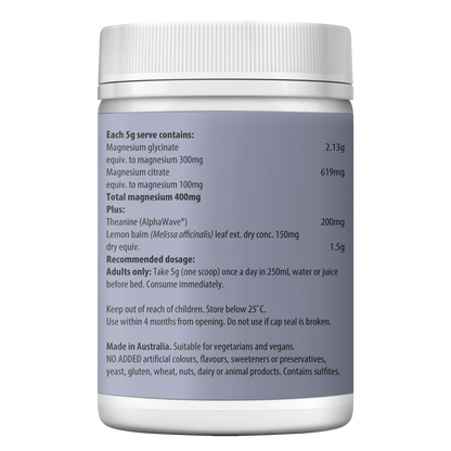 Magnesium Sleep Calm Mind