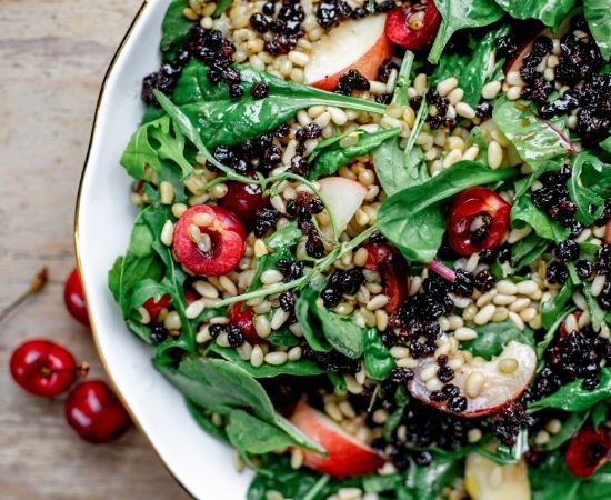 Healthy Christmas salad