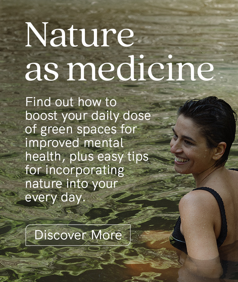 Nature as medicine