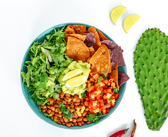 Protein-packed Mexican bean bowl